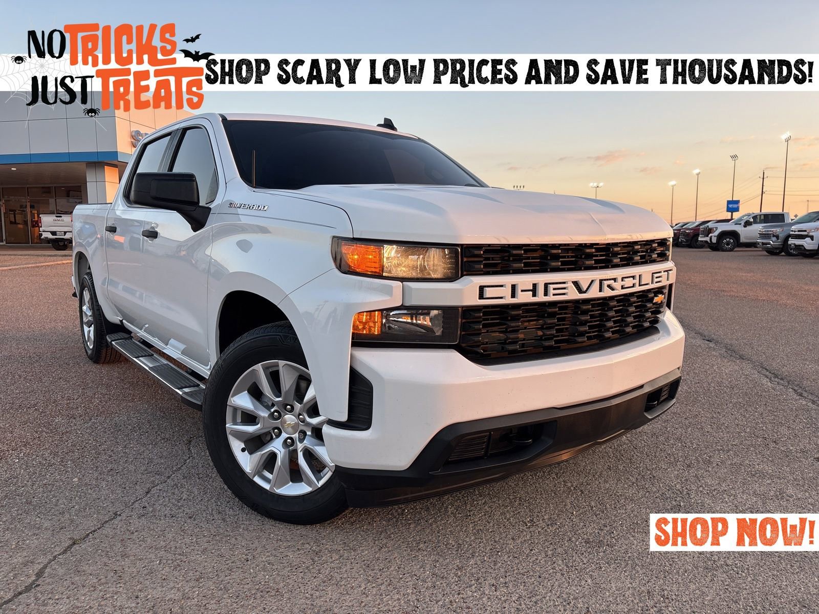 Used 2020 Chevrolet Silverado 1500 Custom w/ Custom Value Package