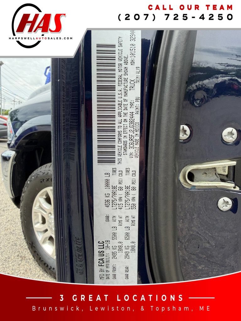Used 2018 RAM 2500 Laramie w/ Convenience Group AWD/4WD image 16