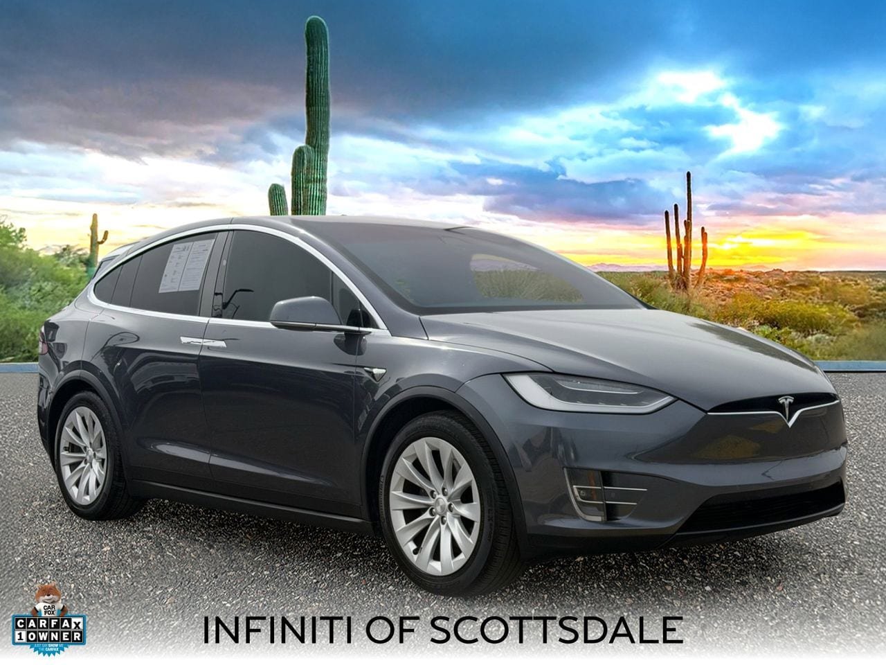 Used 2018 Tesla Model X 75D AWD/4WD image 1