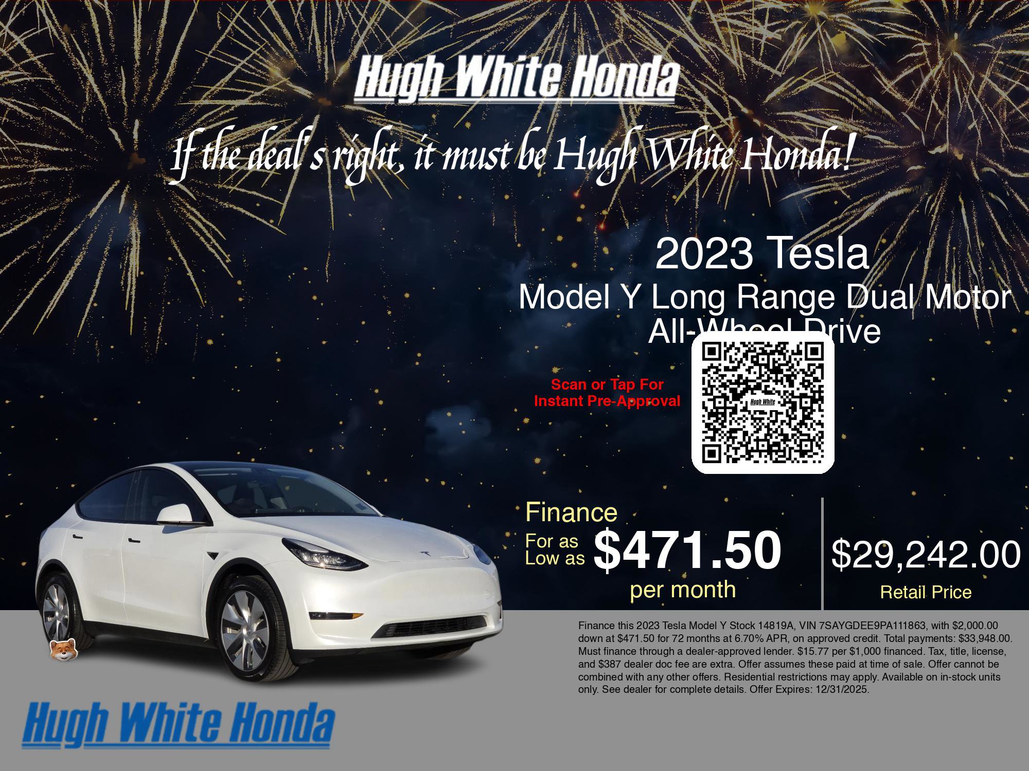 Used 2023 Tesla Model Y Long Range image 3