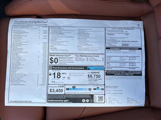 New 2026 BMW M4 xDrive Competition w/ M Driver's Package image 18