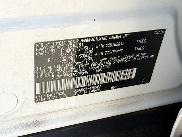 Used 2020 Toyota RAV4 XLE w/ Convenience Package FWD image 28
