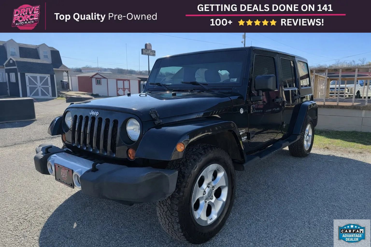 Used 2013 Jeep Wrangler Unlimited Sahara w/ Dual Top Group image 1