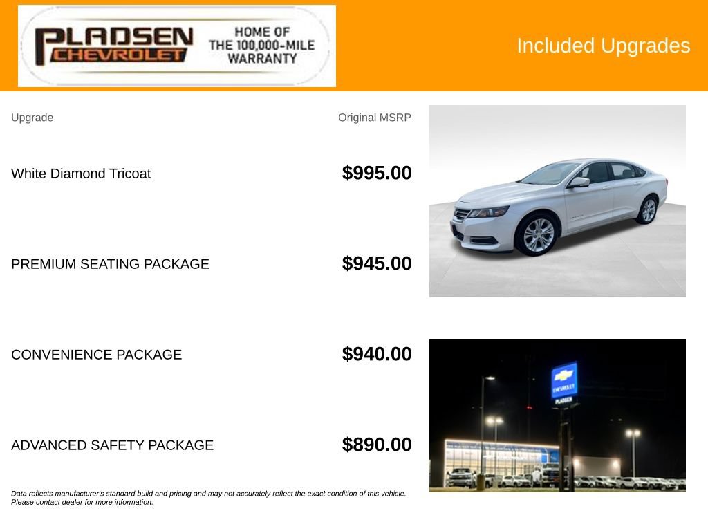 Used 2014 Chevrolet Impala LT w/ Premium Seating Package FWD image 5