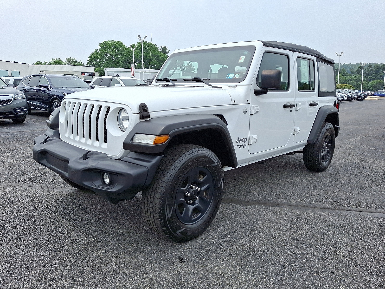 Certified 2020 Jeep Wrangler Unlimited Sport image 3