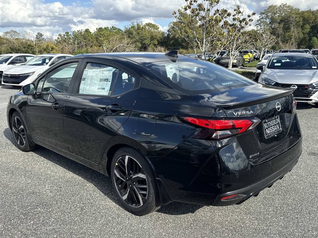 New 2025 Nissan Versa SR w/ Trunk Package FWD image 6