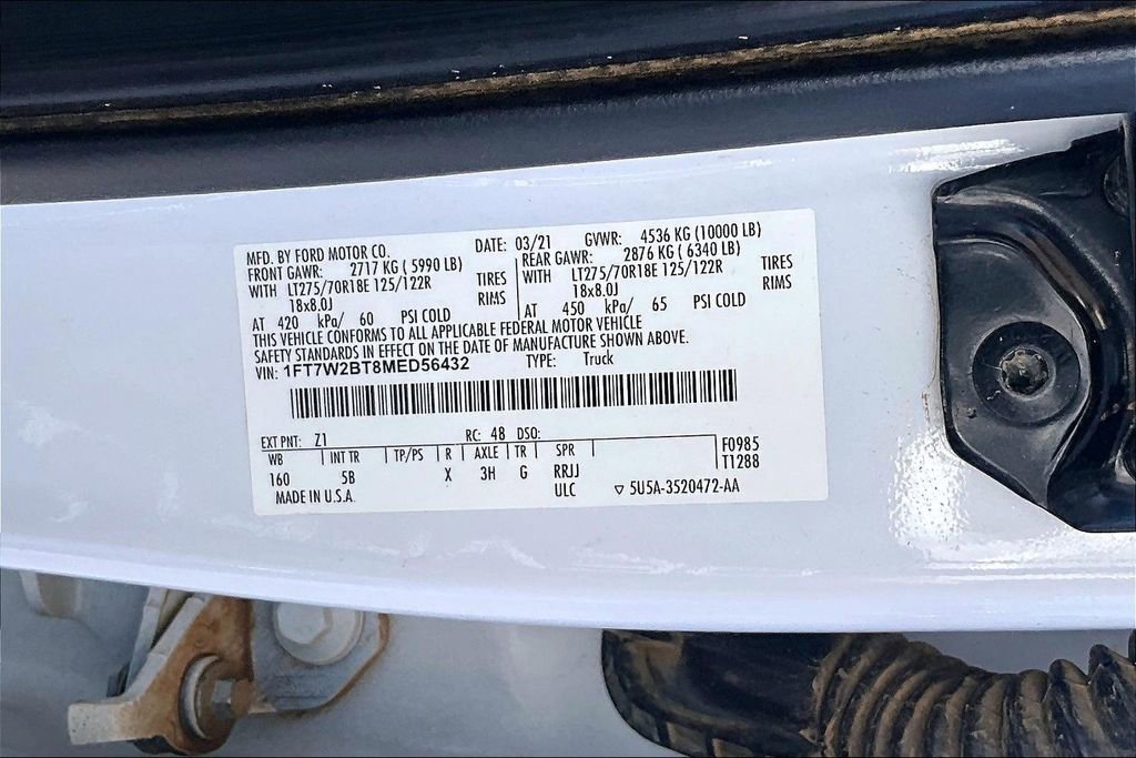 Used 2021 Ford F250 Lariat w/ Lariat Value Package image 6