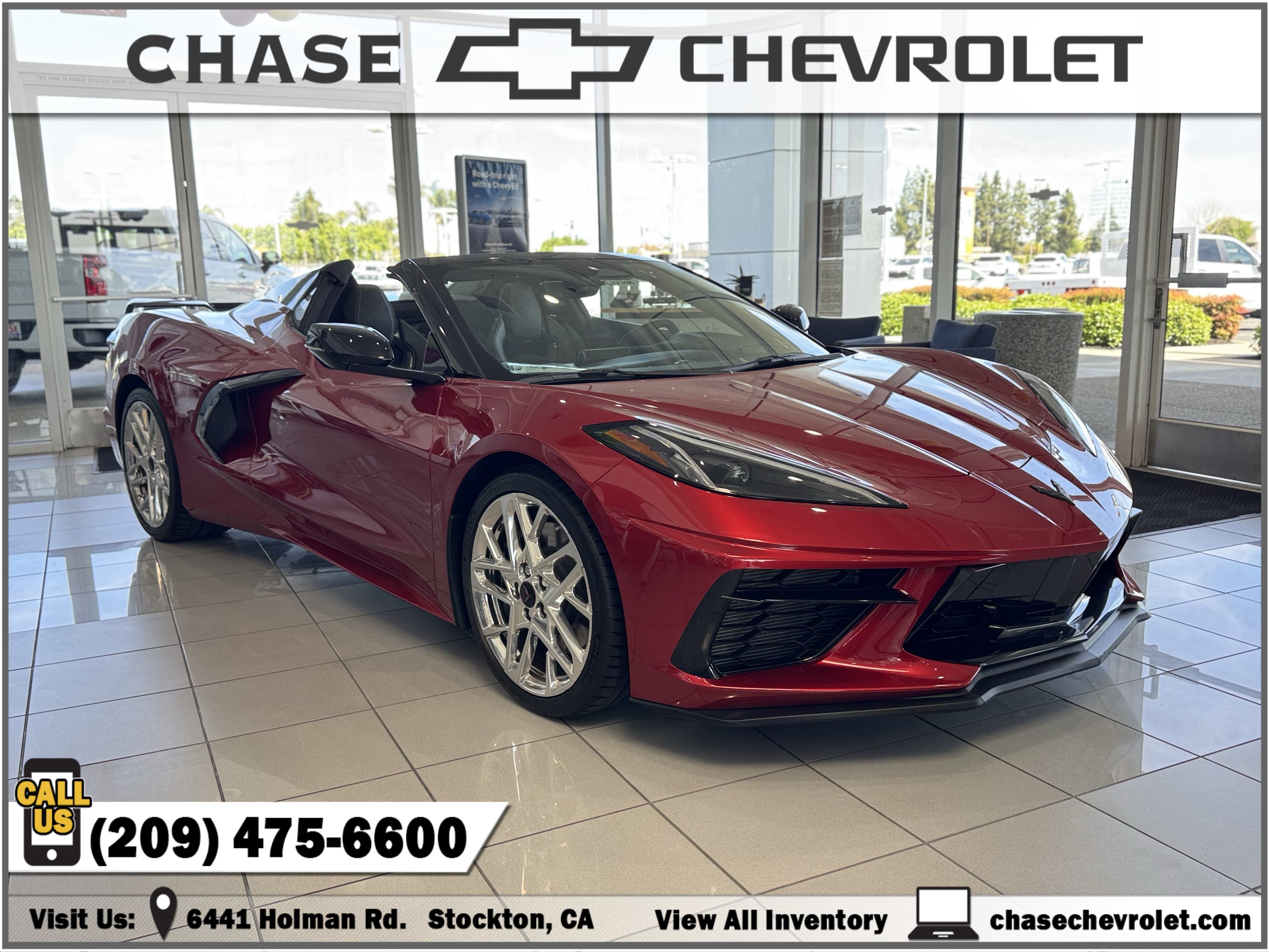 Used 2024 Chevrolet Corvette Stingray Convertible w/ Z51 Performance Package image 1