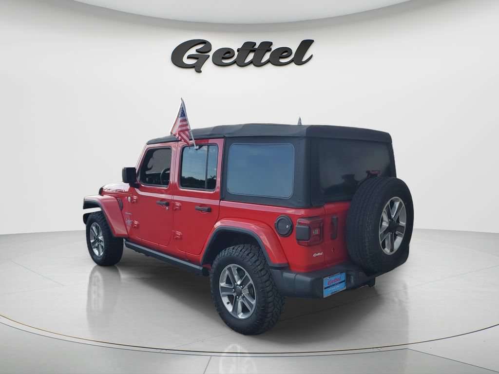 Used 2018 Jeep Wrangler Unlimited Sahara AWD/4WD image 7
