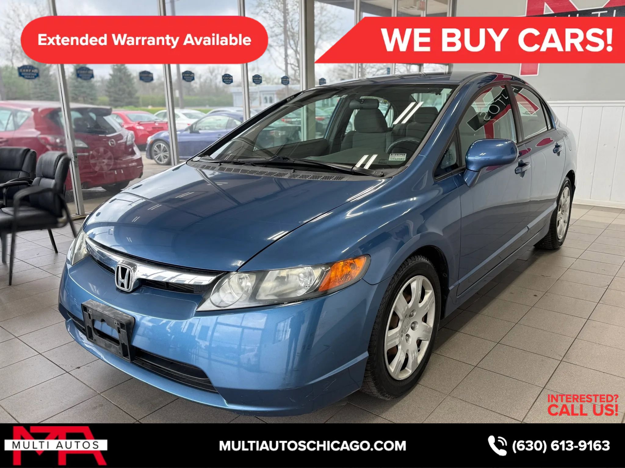 Used 2008 Honda Civic LX image 8