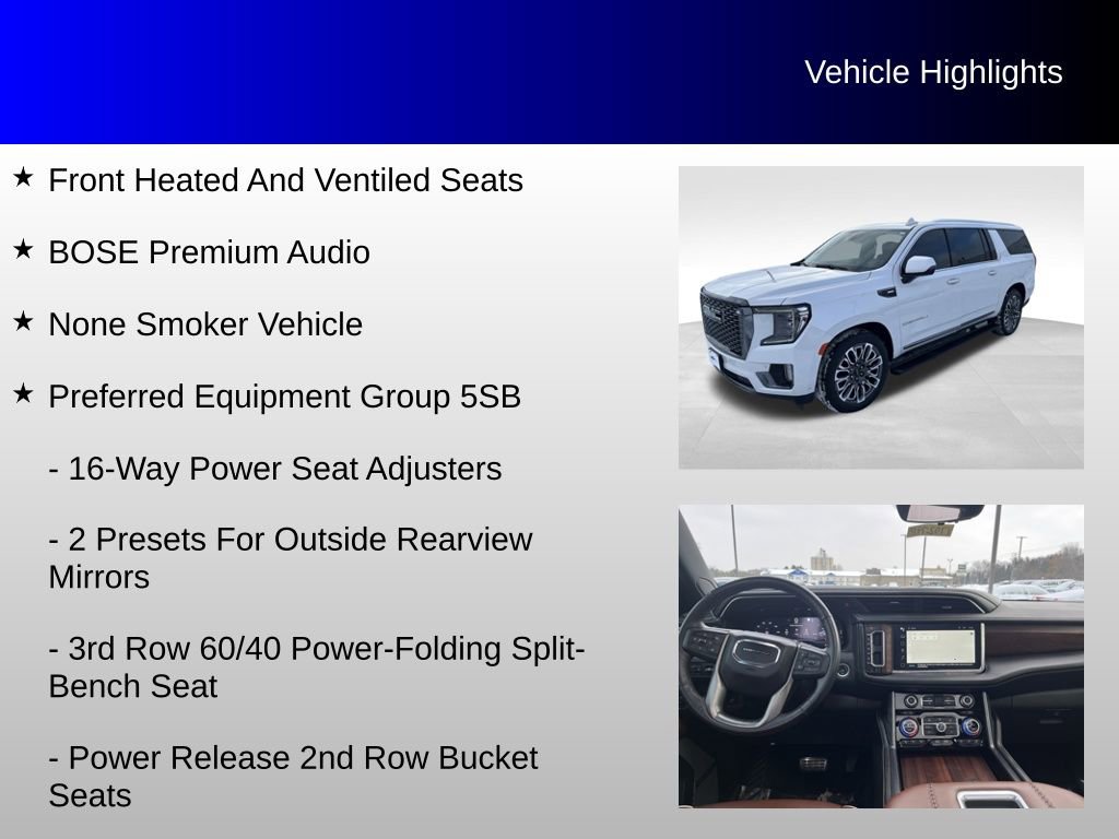 Used 2023 GMC Yukon XL Denali Ultimate image 8