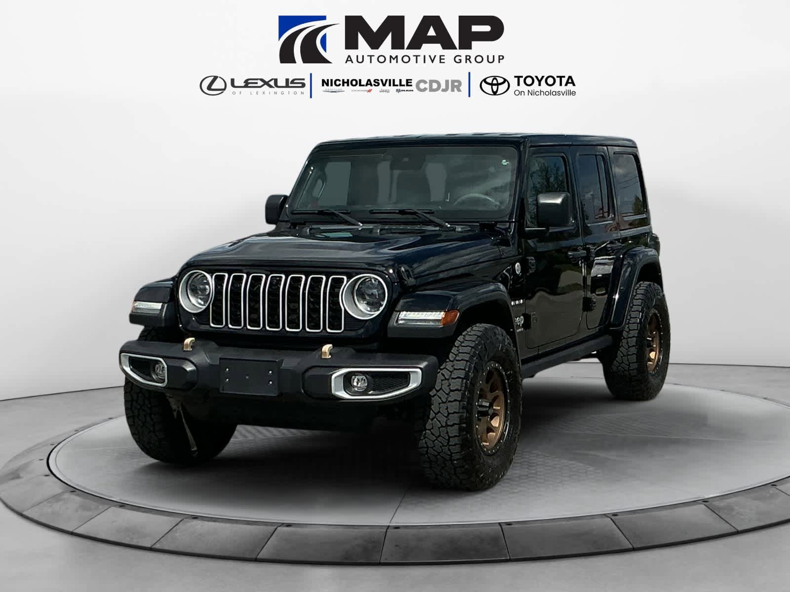 Used 2024 Jeep Wrangler Sahara w/ Technology Group image 1