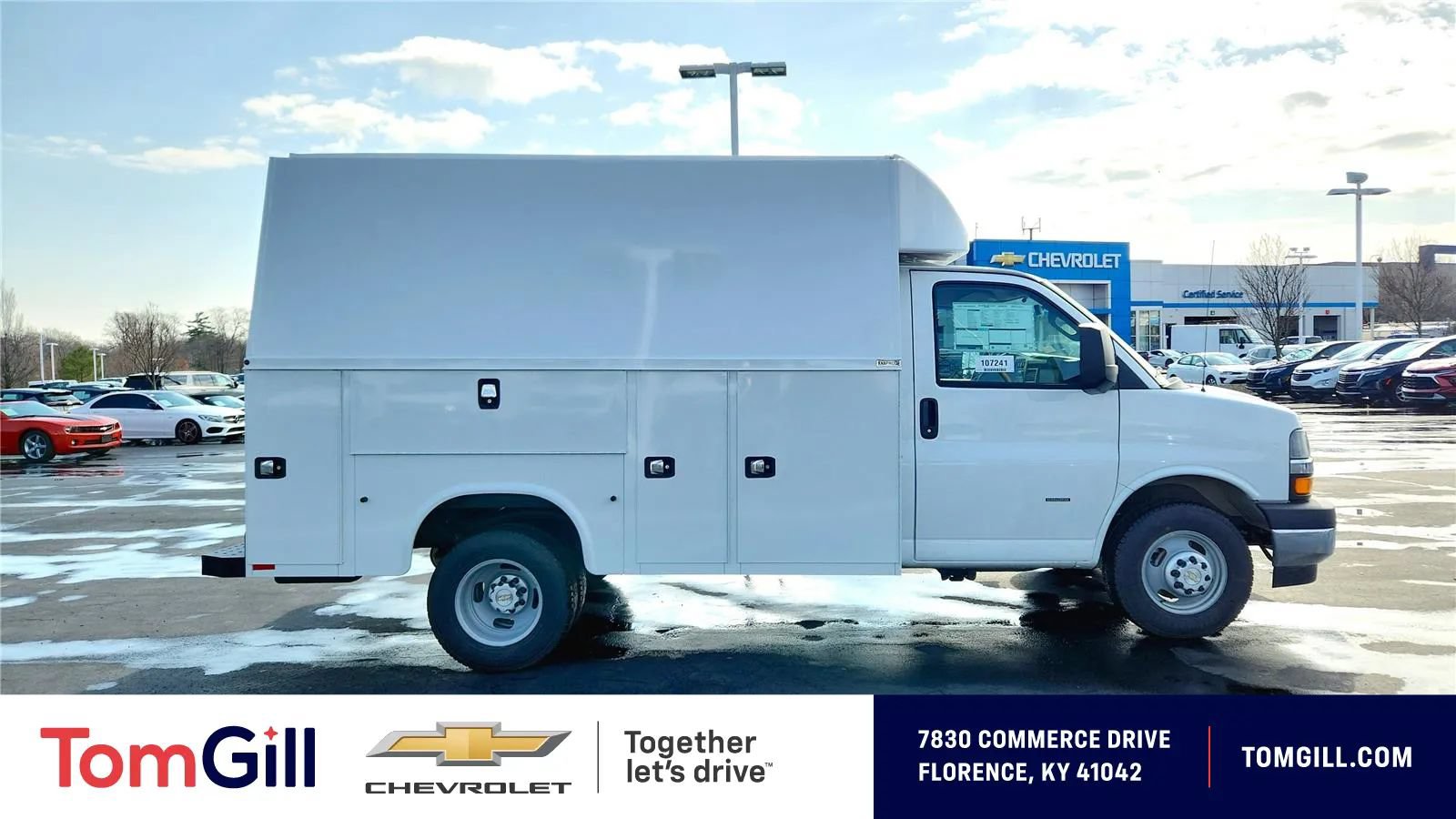 New 2025 Chevrolet Express 3500 w/ Power Convenience Package
