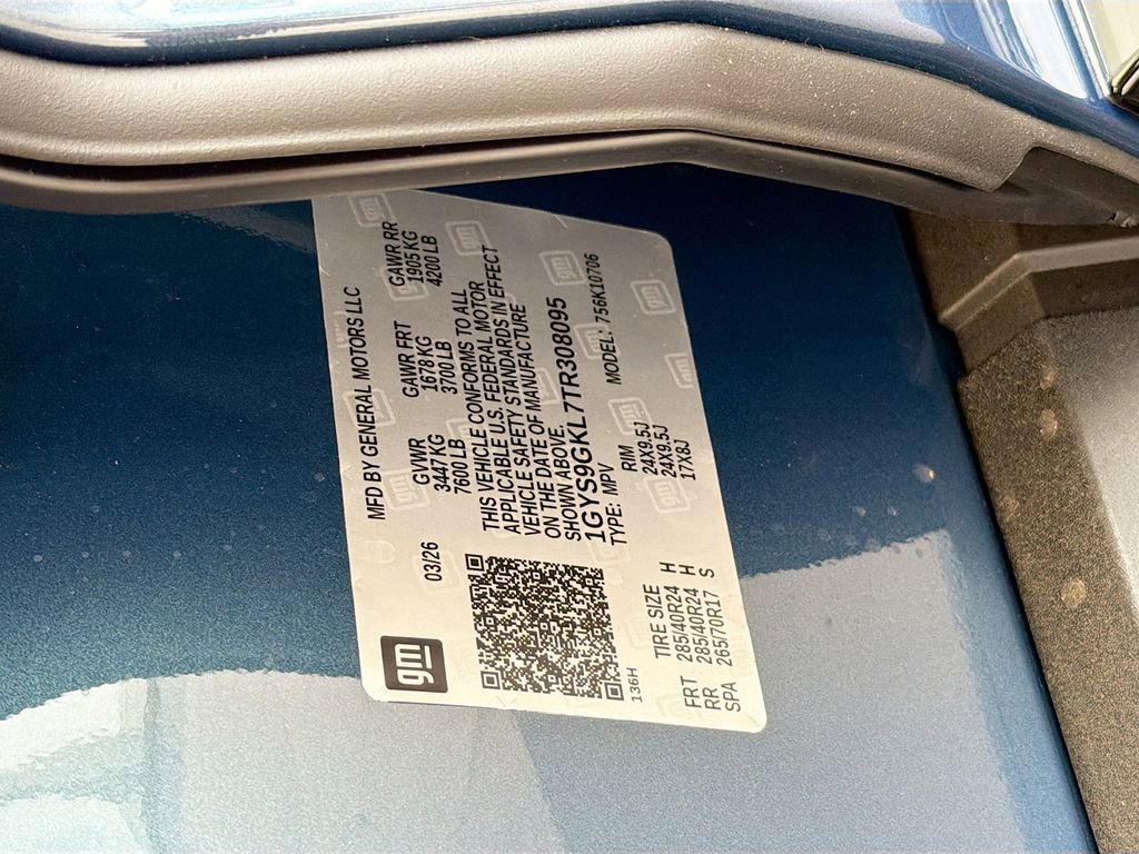 New 2026 Cadillac Escalade Platinum Sport w/ LPO, ONYX Package AWD/4WD image 36