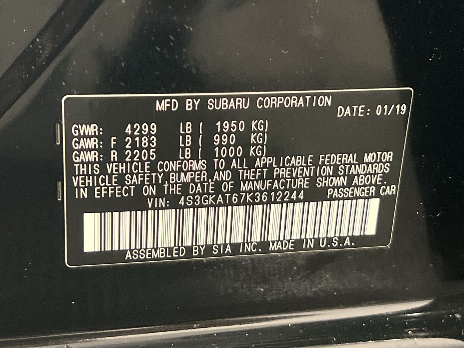 Used 2019 Subaru Impreza 2.0i Limited AWD/4WD image 31