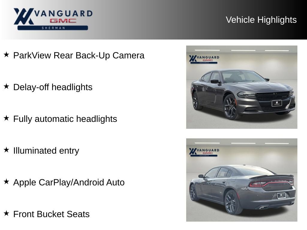 Used 2019 Dodge Charger SXT w/ Blacktop Package image 10