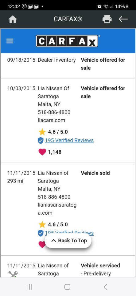 Used 2015 Nissan Pathfinder SV w/ Cargo Package image 54