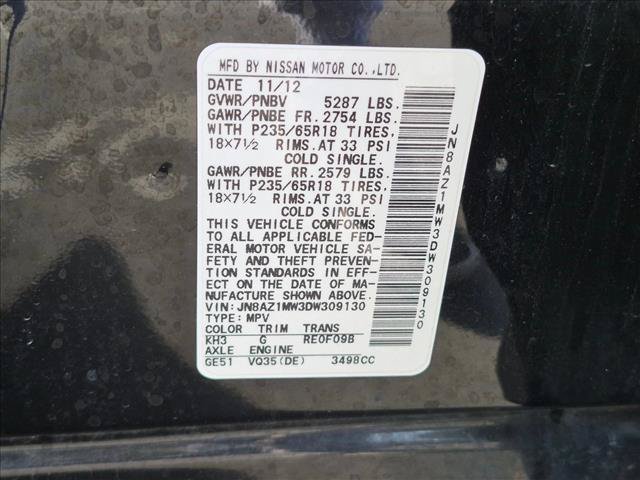 Used 2013 Nissan Murano SL AWD/4WD image 14