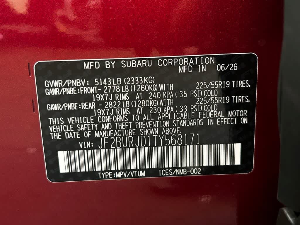 New 2026 Subaru Outback Touring XT AWD/4WD image 22