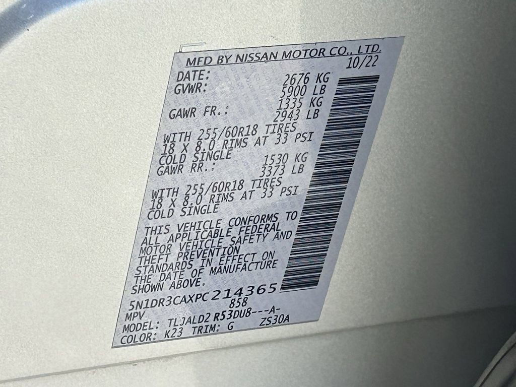 Used 2023 Nissan Pathfinder SL image 32