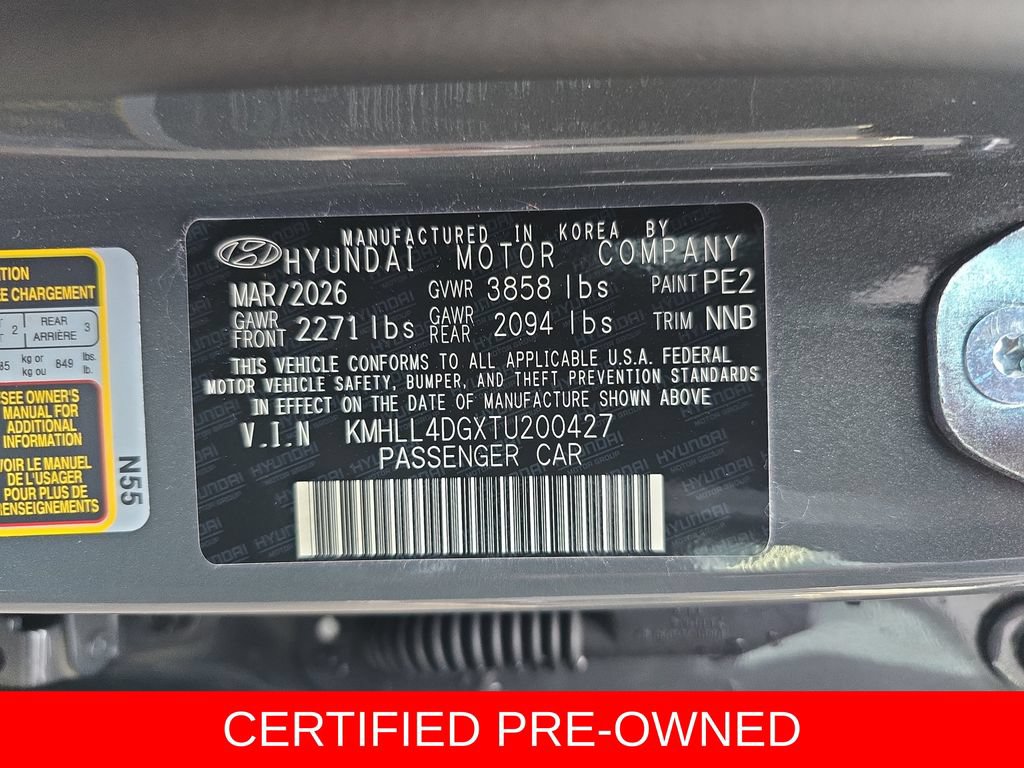 Certified 2026 Hyundai Elantra SE FWD image 35