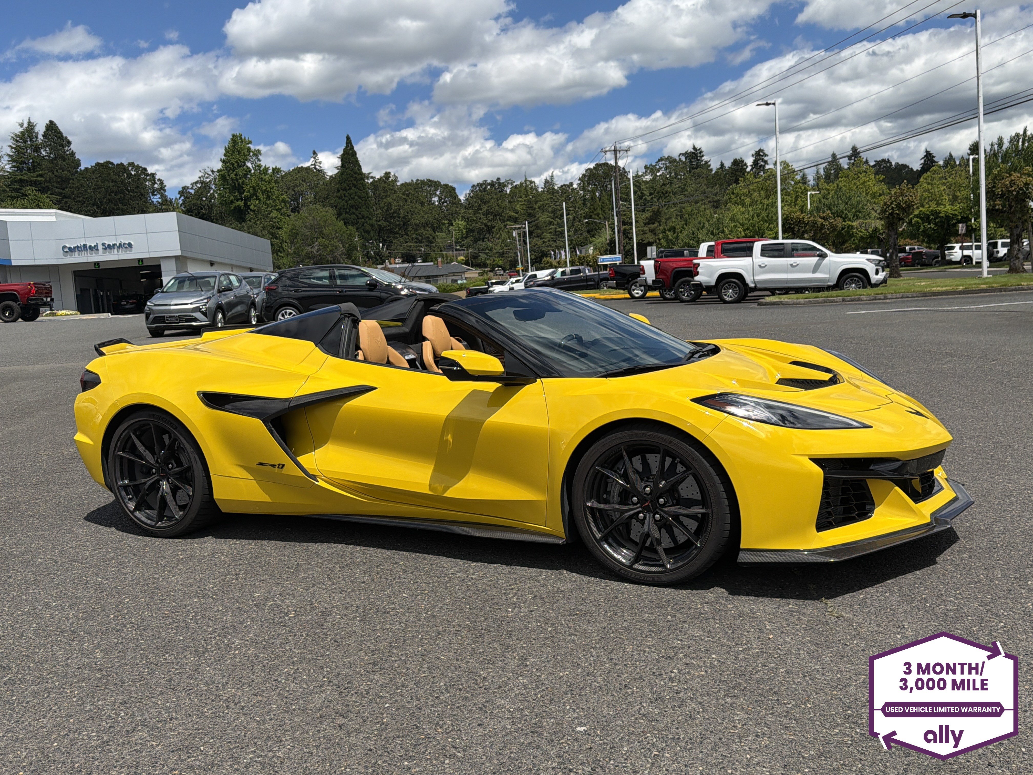 Used 2025 Chevrolet Corvette ZR1 w/ Stealth Interior Trim Package RWD image 14