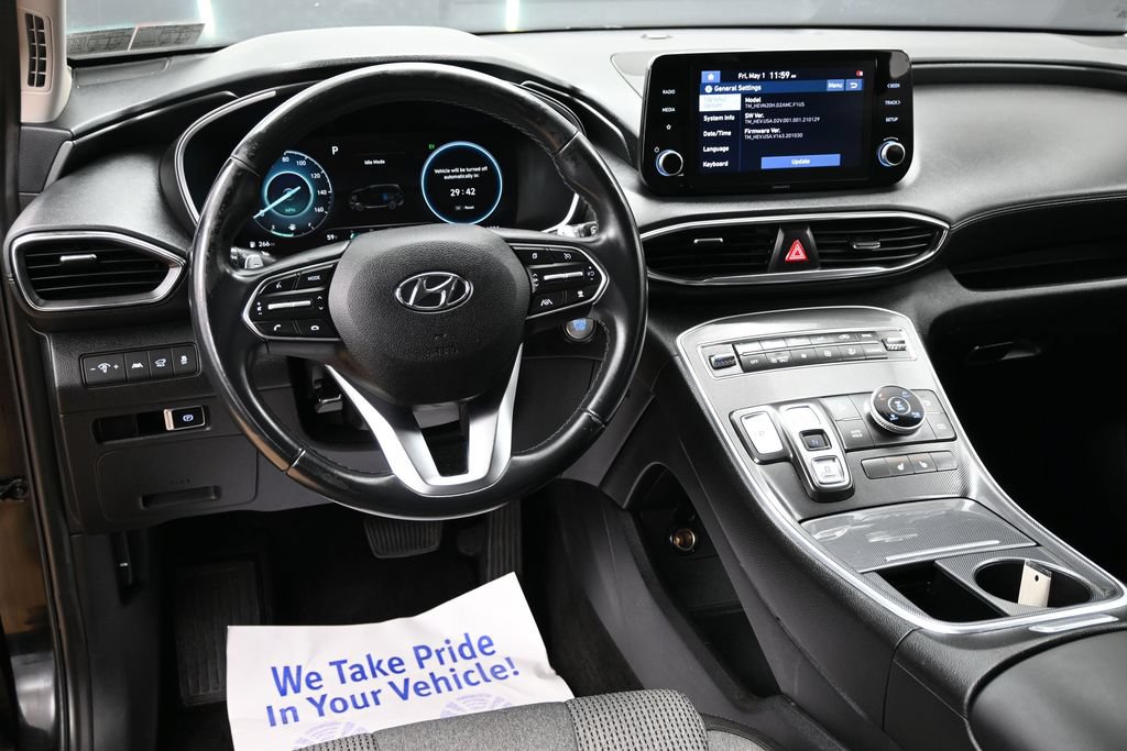 Used 2021 Hyundai Santa Fe Blue w/ Cargo Package AWD/4WD image 29