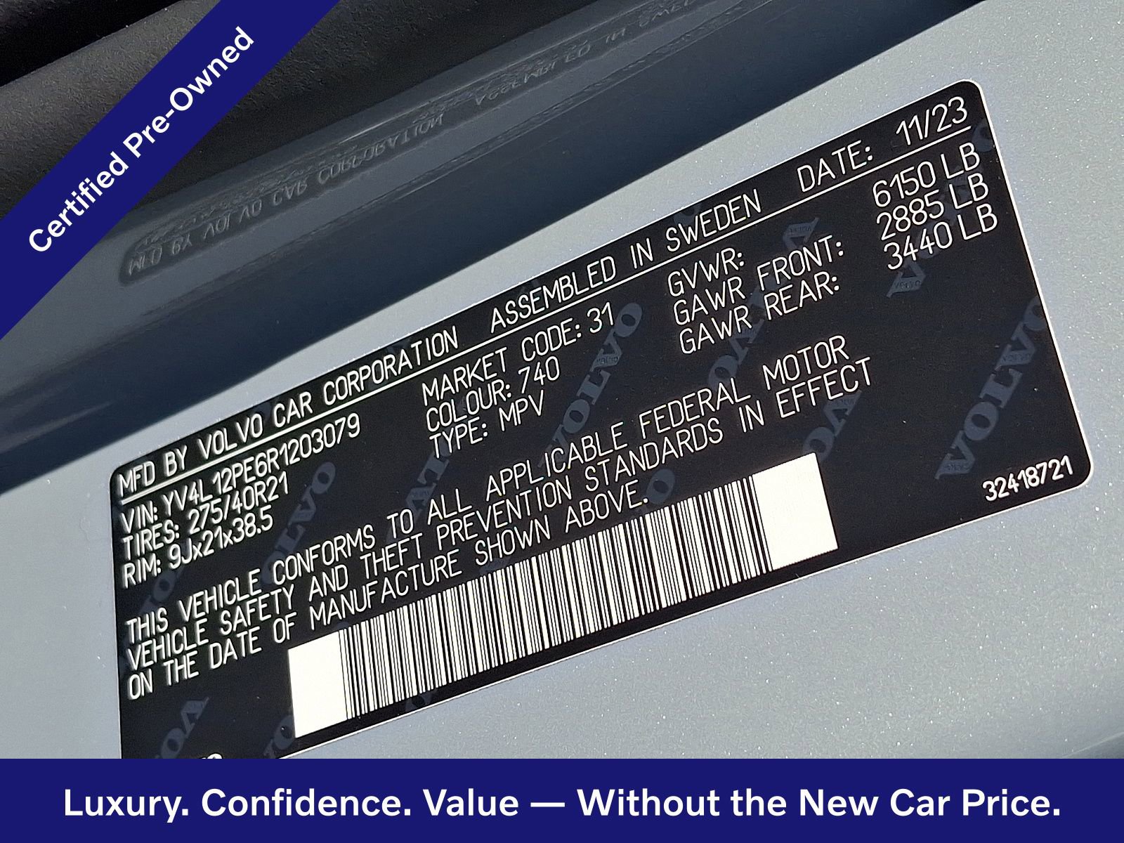 Certified 2024 Volvo XC90 B5 Plus AWD/4WD image 28