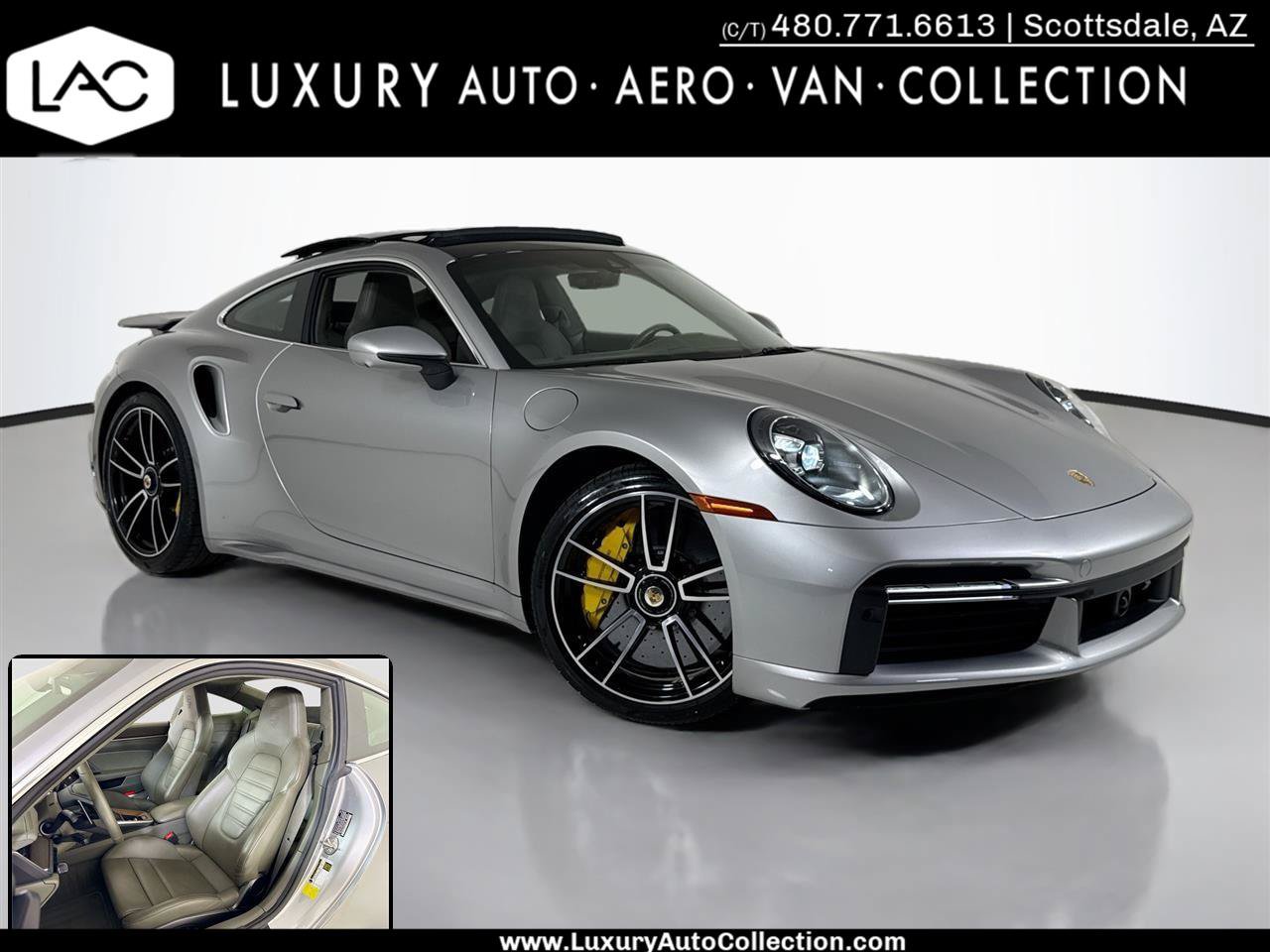 Used 2021 Porsche 911 Turbo S AWD/4WD image 1