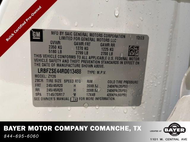 Certified 2024 Buick Envision Avenir image 32