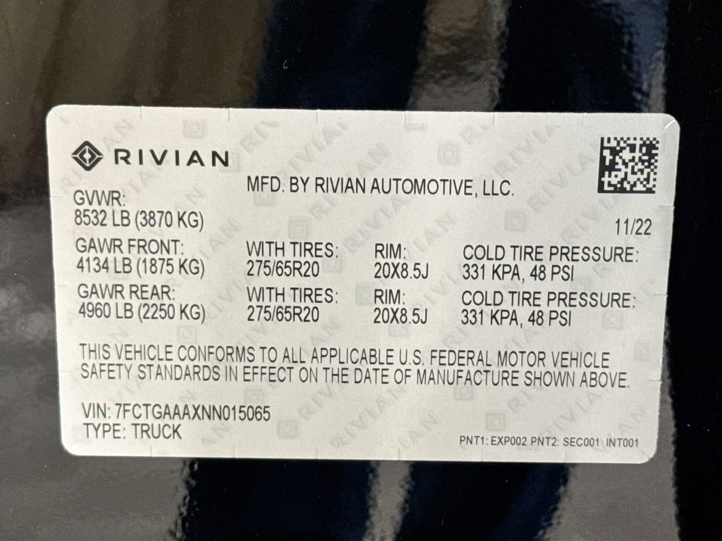 Used 2022 Rivian R1T Adventure image 39