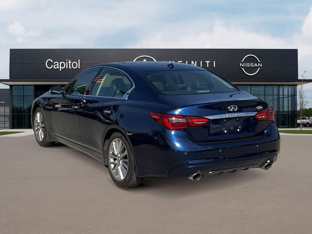 Used 2022 INFINITI Q50 Luxe w/ Cargo Package image 7