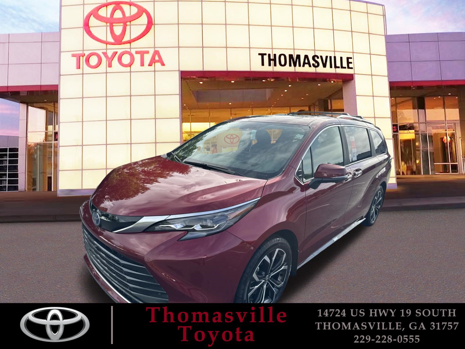 New 2025 Toyota Sienna Platinum FWD image 1
