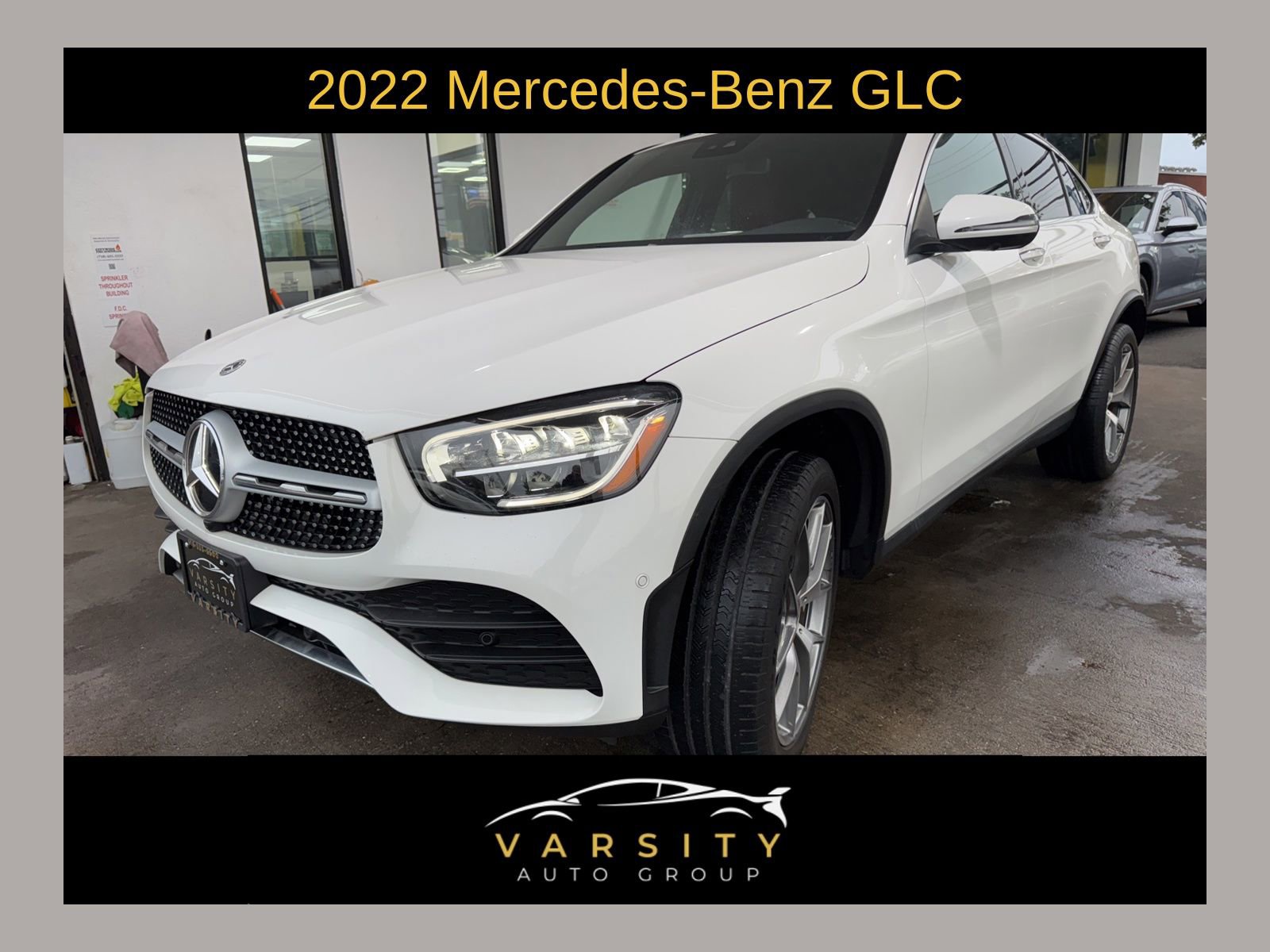 Used 2022 Mercedes-Benz GLC 300 4MATIC Coupe w/ AMG Line