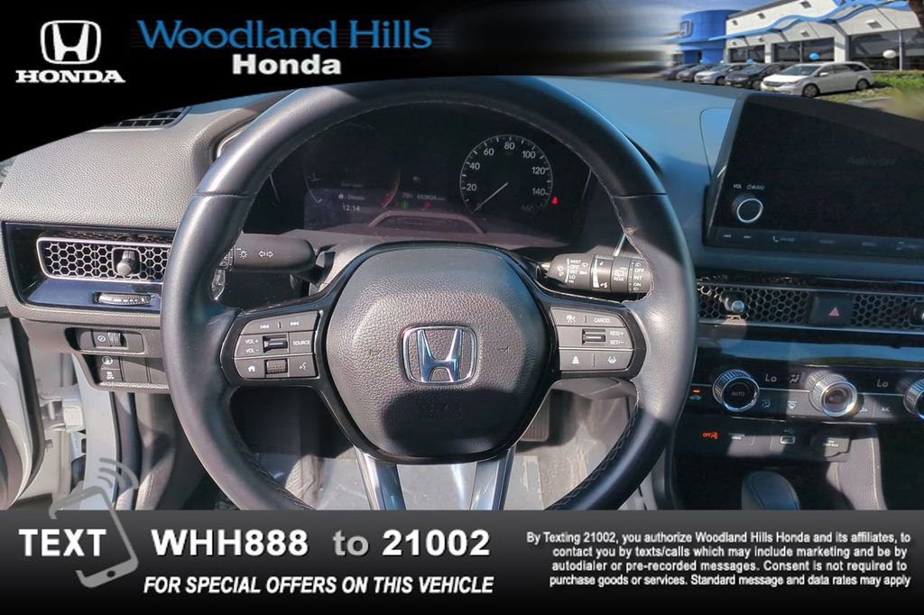 Certified 2024 Honda Civic EX-L image 10