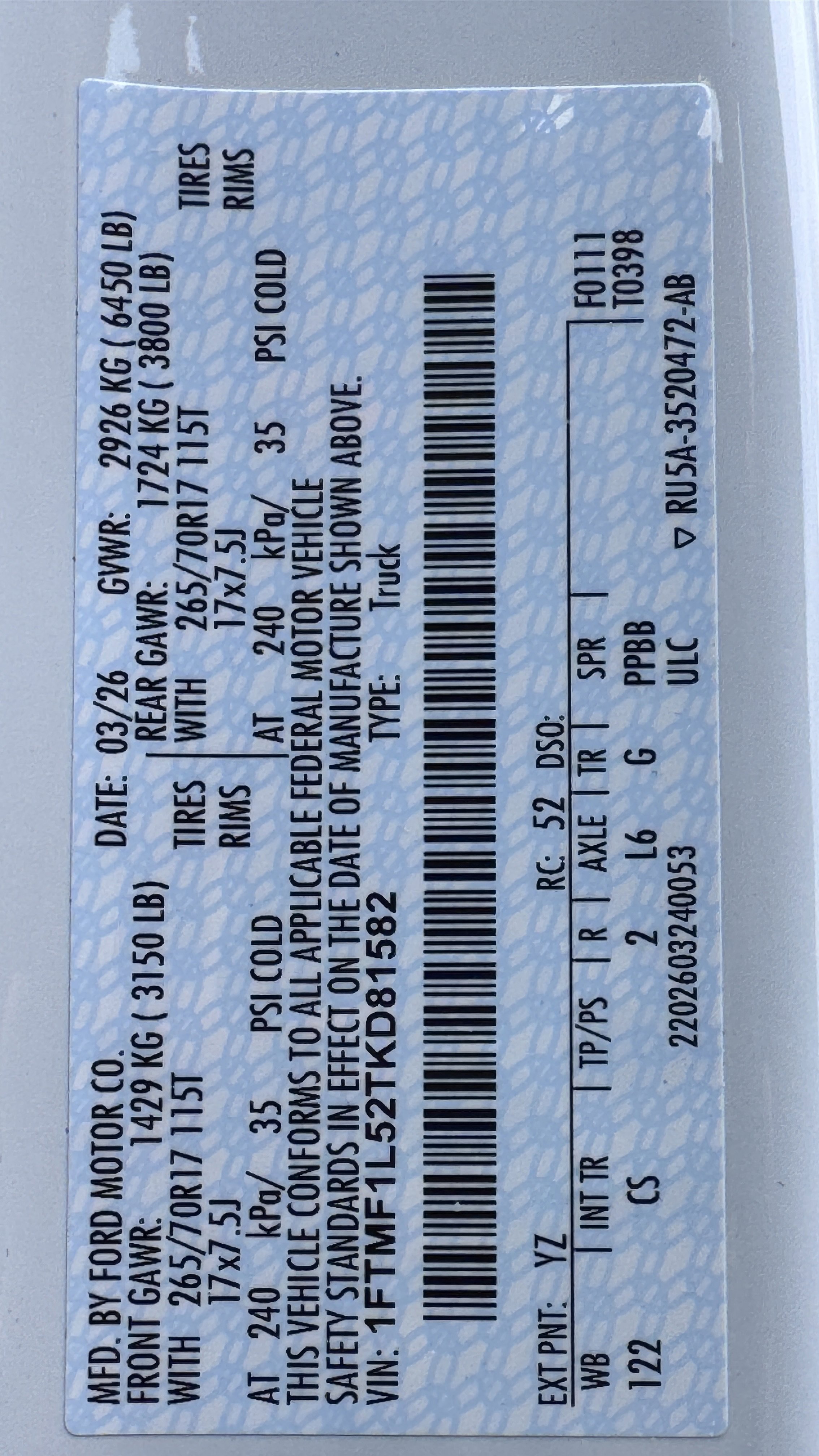 New 2026 Ford F150 XL image 7