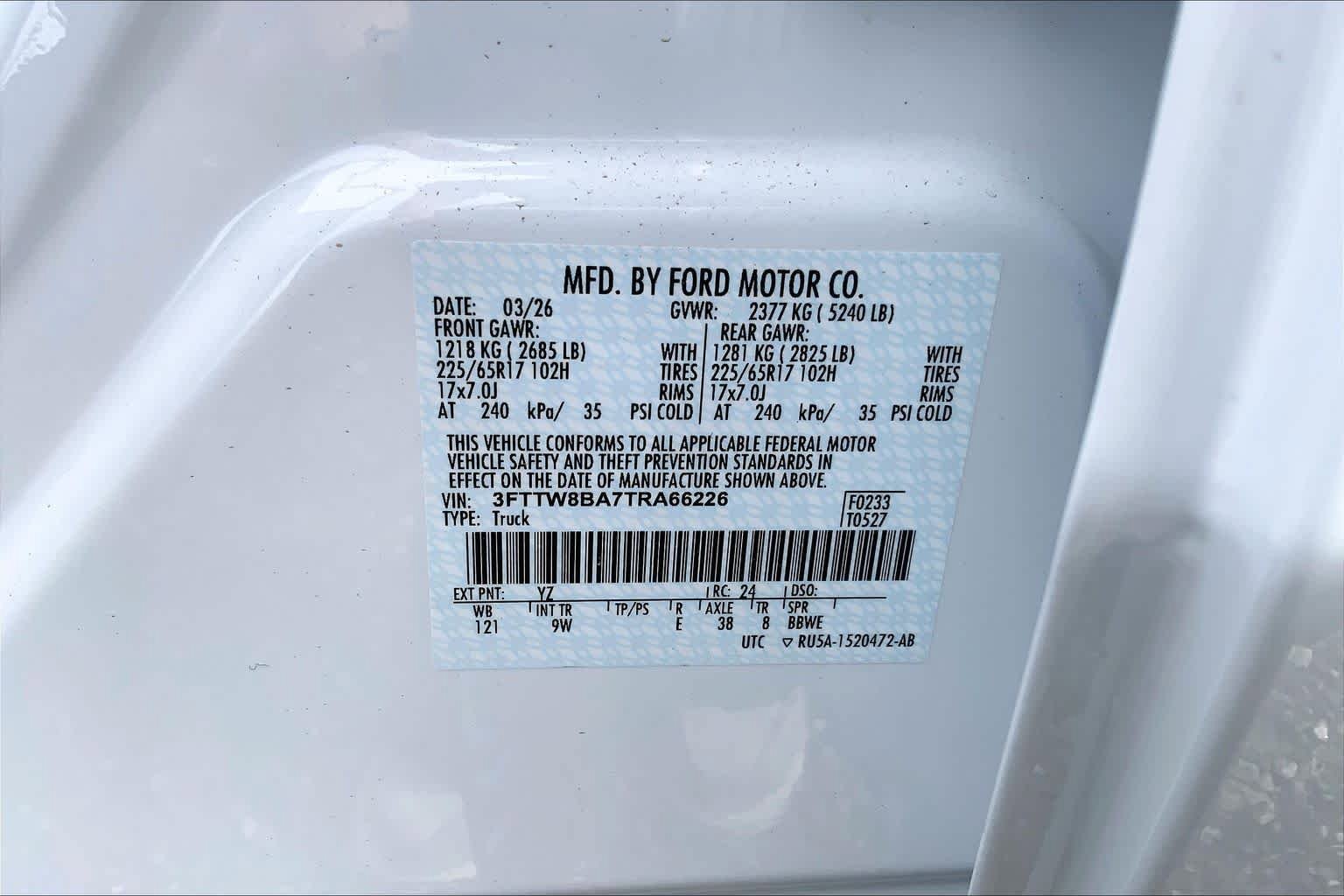 New 2026 Ford Maverick XL AWD/4WD image 16