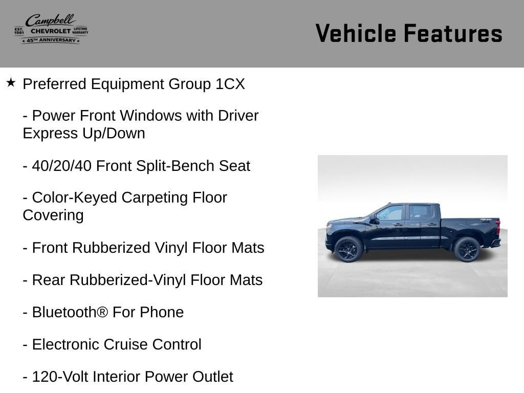 New 2026 Chevrolet Silverado 1500 Custom AWD/4WD image 11