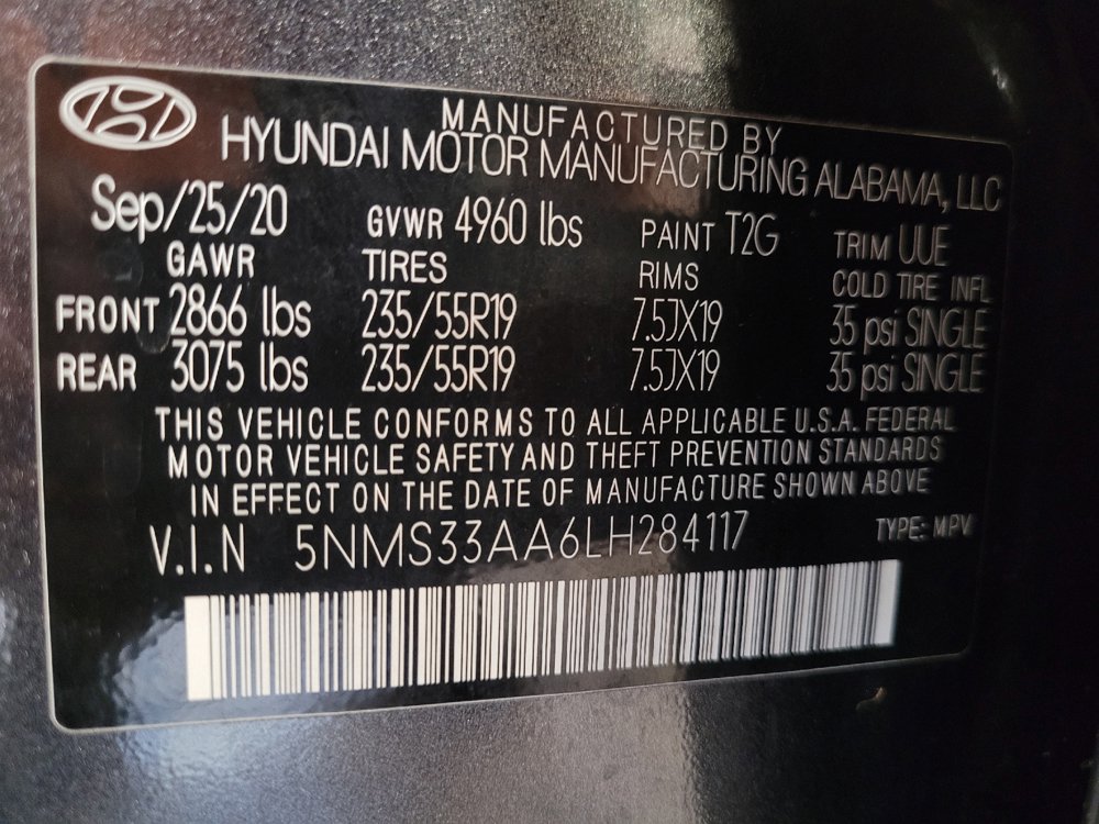 Used 2020 Hyundai Santa Fe SEL FWD image 33