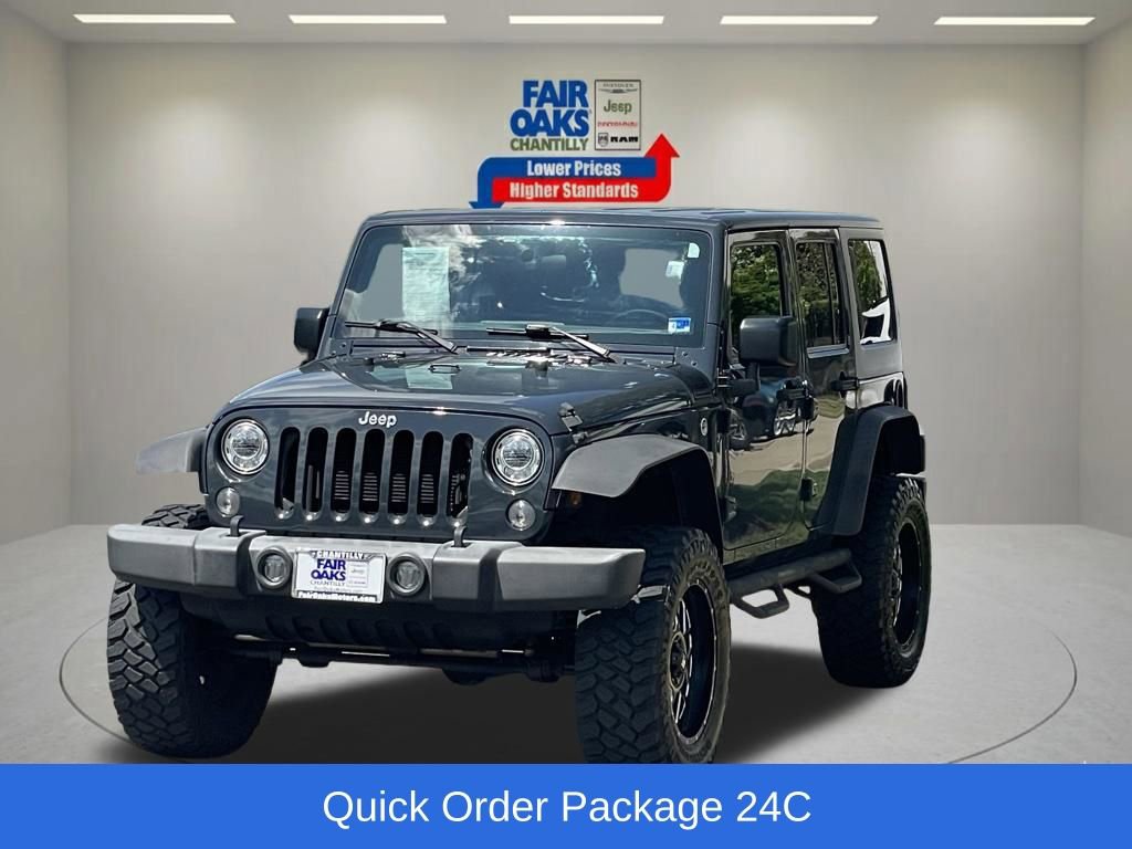 Used 2017 Jeep Wrangler Unlimited Sport w/ LED Lighting Group AWD/4WD image 3
