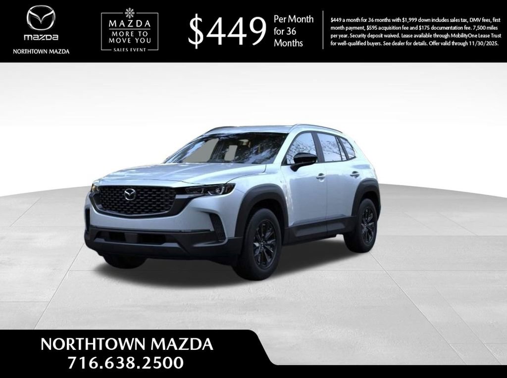 New 2025 MAZDA CX-50 2.5 Hybrid w/ Cargo Package