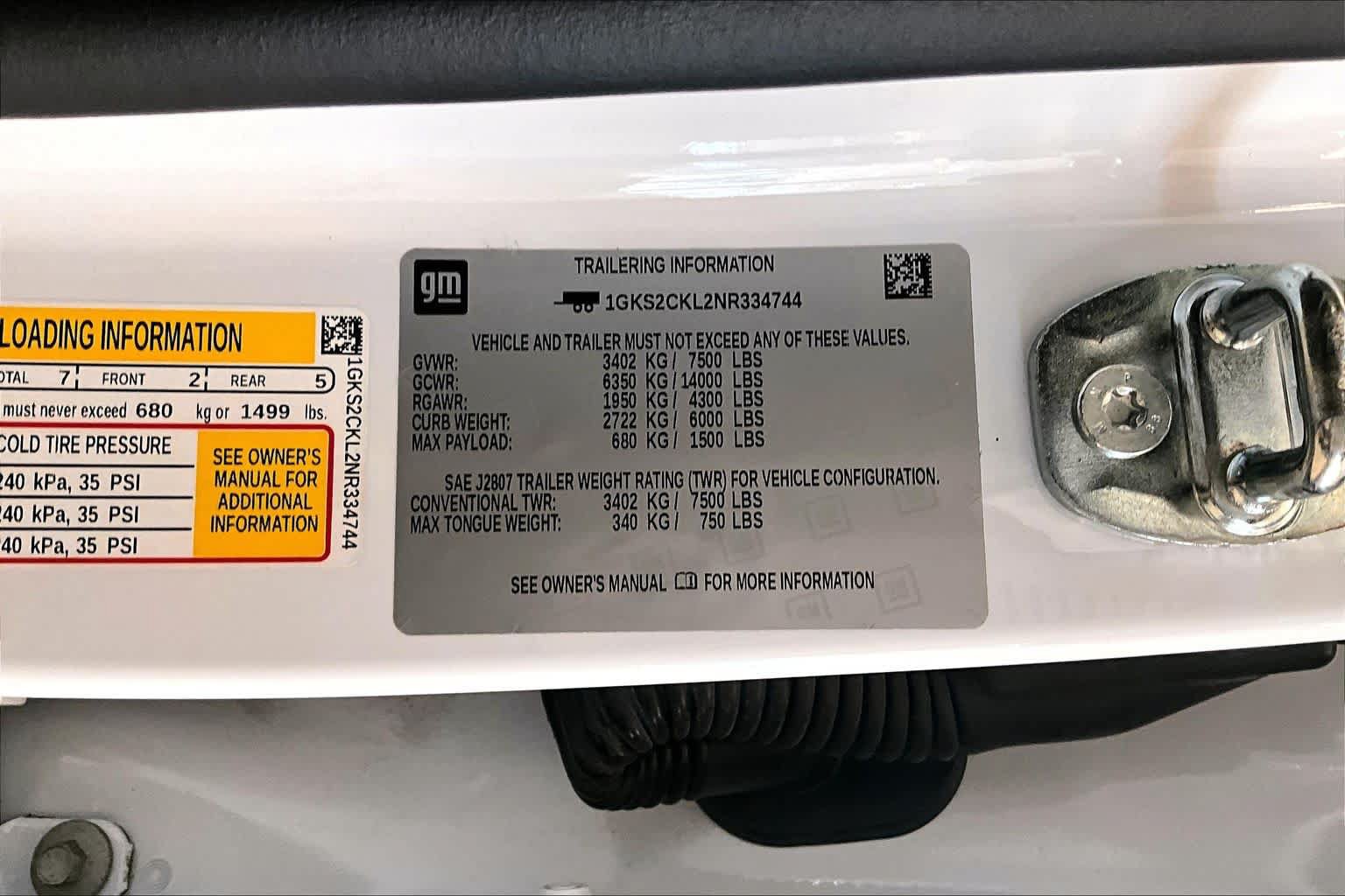 Used 2022 GMC Yukon AT4 AWD/4WD image 32