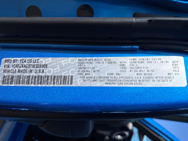 New 2026 Jeep Wrangler Sport AWD/4WD image 16