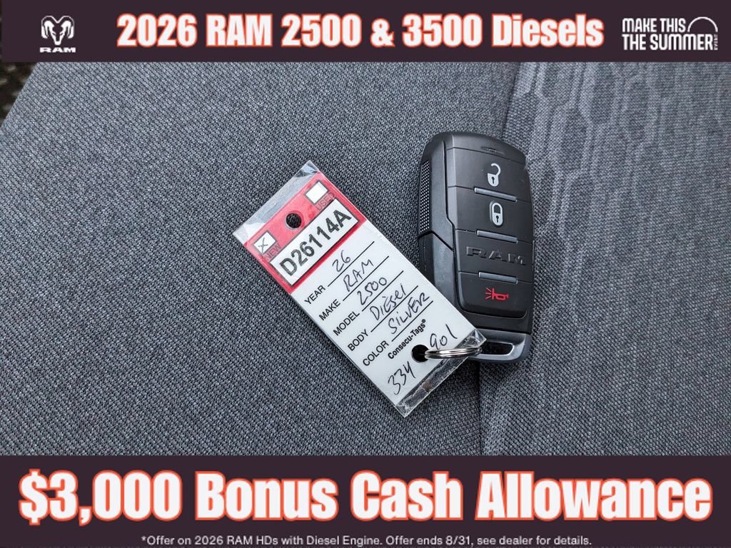 New 2026 RAM 2500 Warlock AWD/4WD image 32