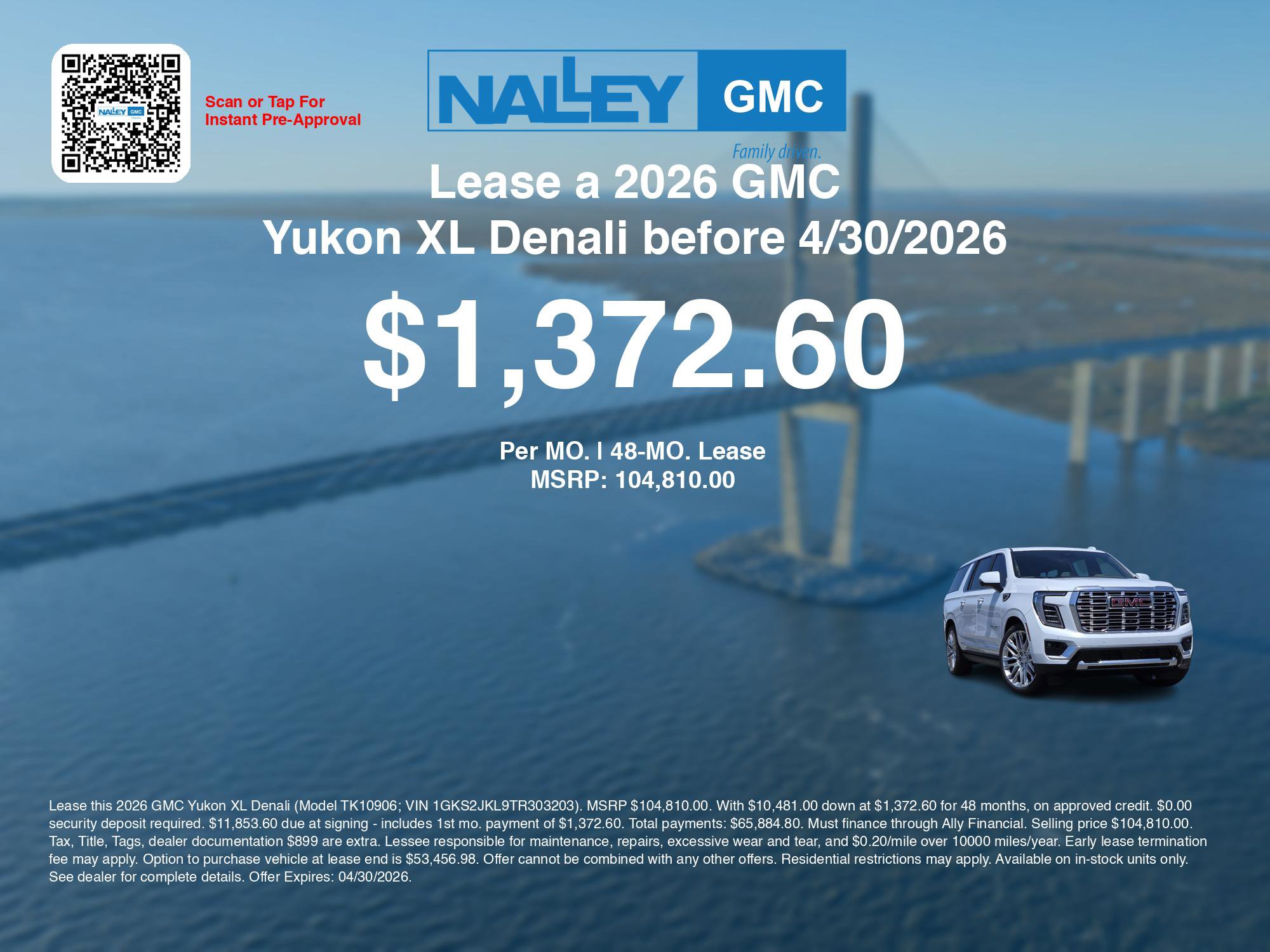 New 2026 GMC Yukon XL Denali w/ Denali Reserve Package AWD/4WD image 3