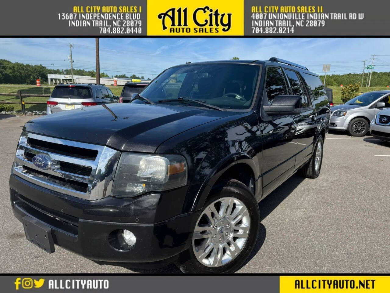 Used 2014 Ford Expedition EL Limited w/ Equipment Group 301A RWD image 2