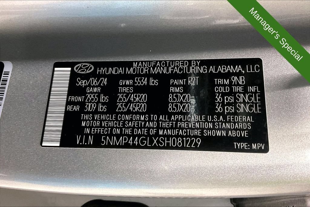 Used 2025 Hyundai Santa Fe Limited FWD image 42