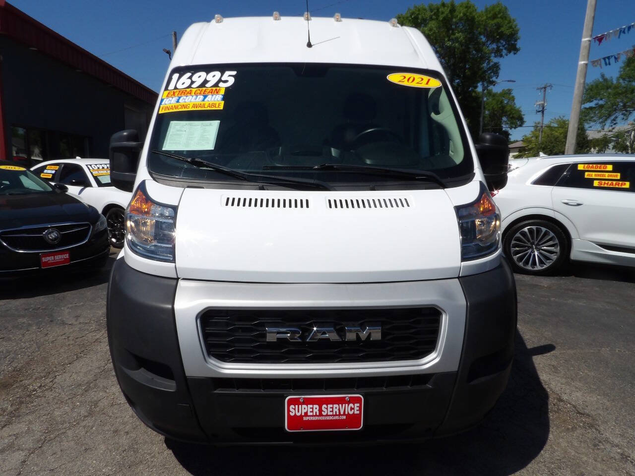 Used 2021 RAM ProMaster 1500 w/ Interior LED Lighting Group FWD image 2