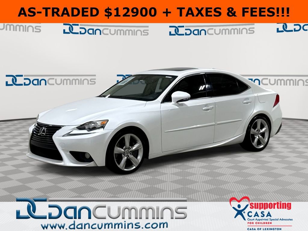 Used 2014 Lexus IS 350 AWD w/ Luxury Package w/Brown Wood