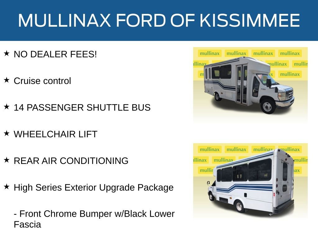 Used 2015 Ford E-450 and Econoline 450 Super Duty w/ Shuttle Bus Prep Package image 11